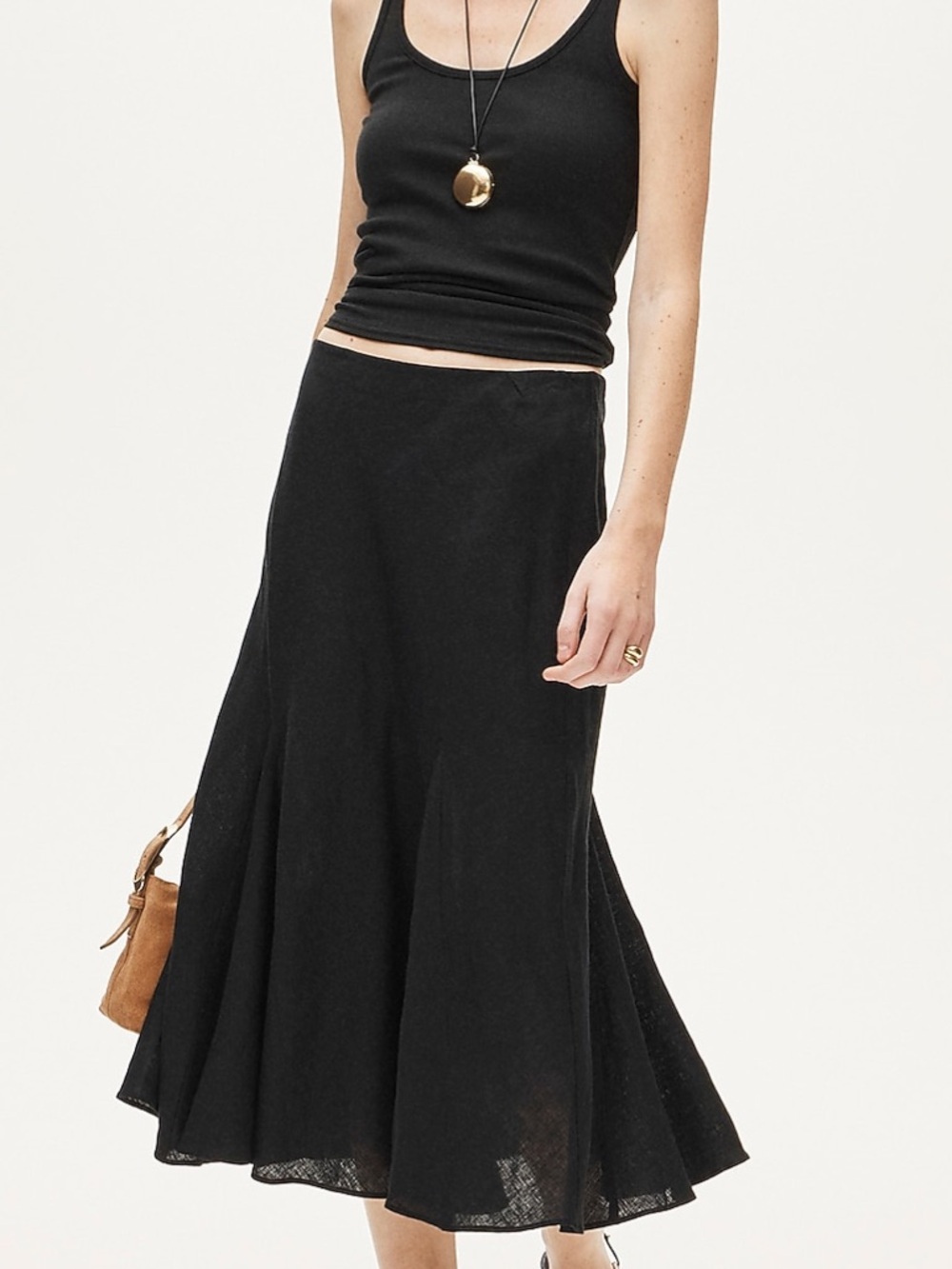 NWT $148 J Crew Gwyneth Flounce Hem skirt